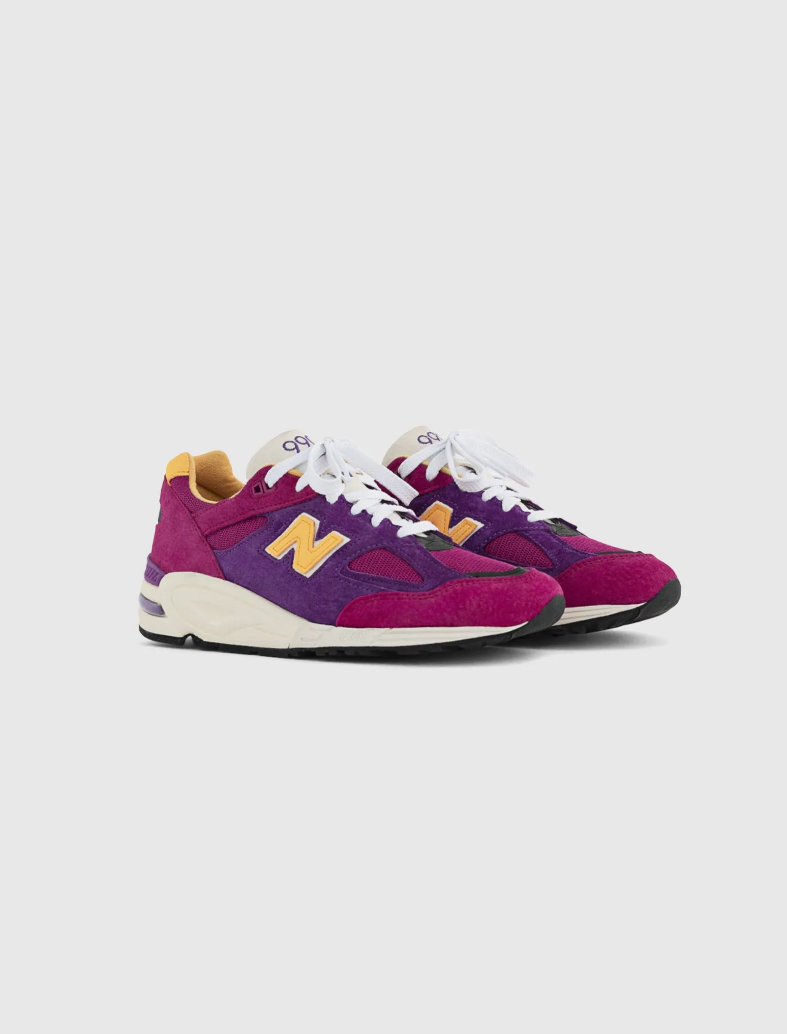990 V2 MADE IN USA "PINK/PURPLE" Padded collar