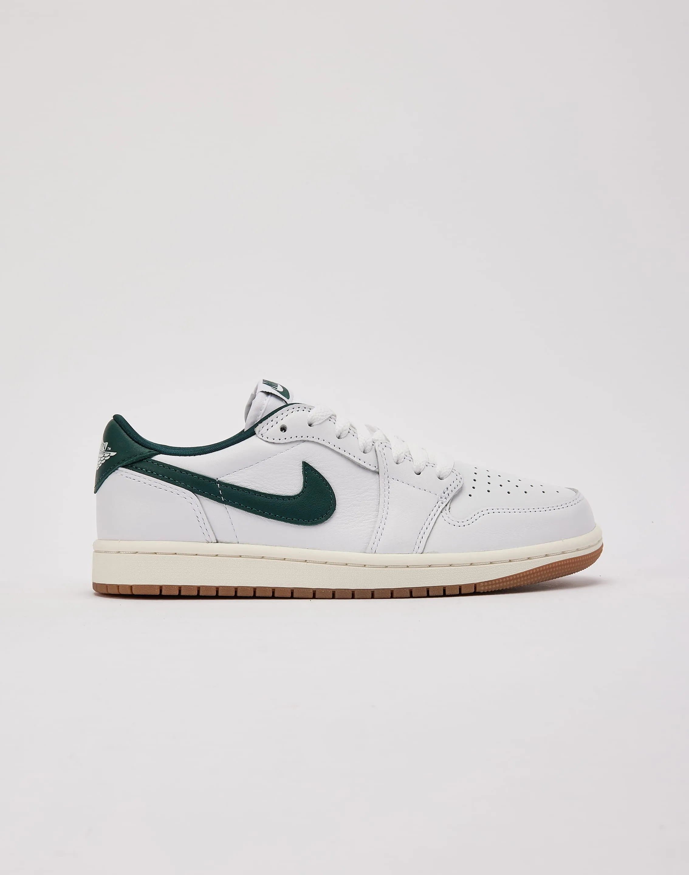 Stone Gray Cushioned Footbed Jordan Air Jordan 1 Retro Low OG 'Oxidized Green'