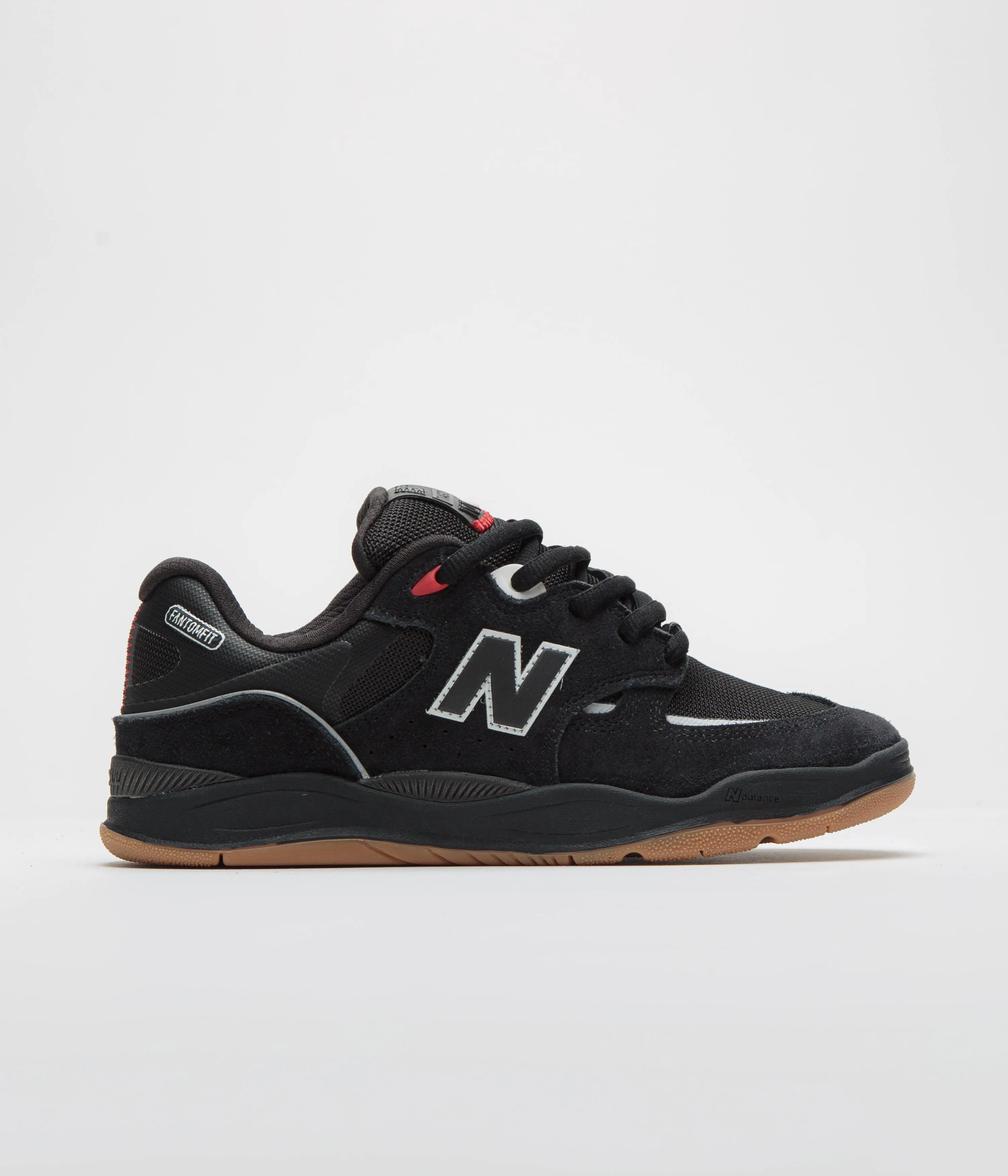 New Balance Numeric 1010 Tiago Lemos Shoes - Black / Black / Gum Natural-Move Camera Look