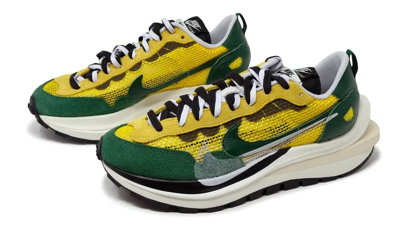 Walk With Ease High Top Design Nike Vaporwaffle x Sacai Tour Yellow Stadium Green (CV1363-700) Men's Size 9-12