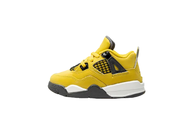 School Run Durable Design Jordan 4 Retro "Lightning 2021" Toddler