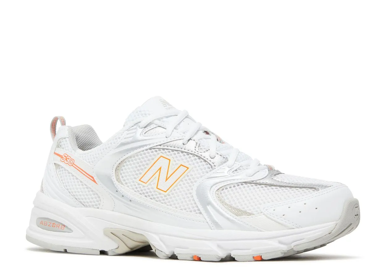 Season Ready New Balance 530 White Silver Retro Orange