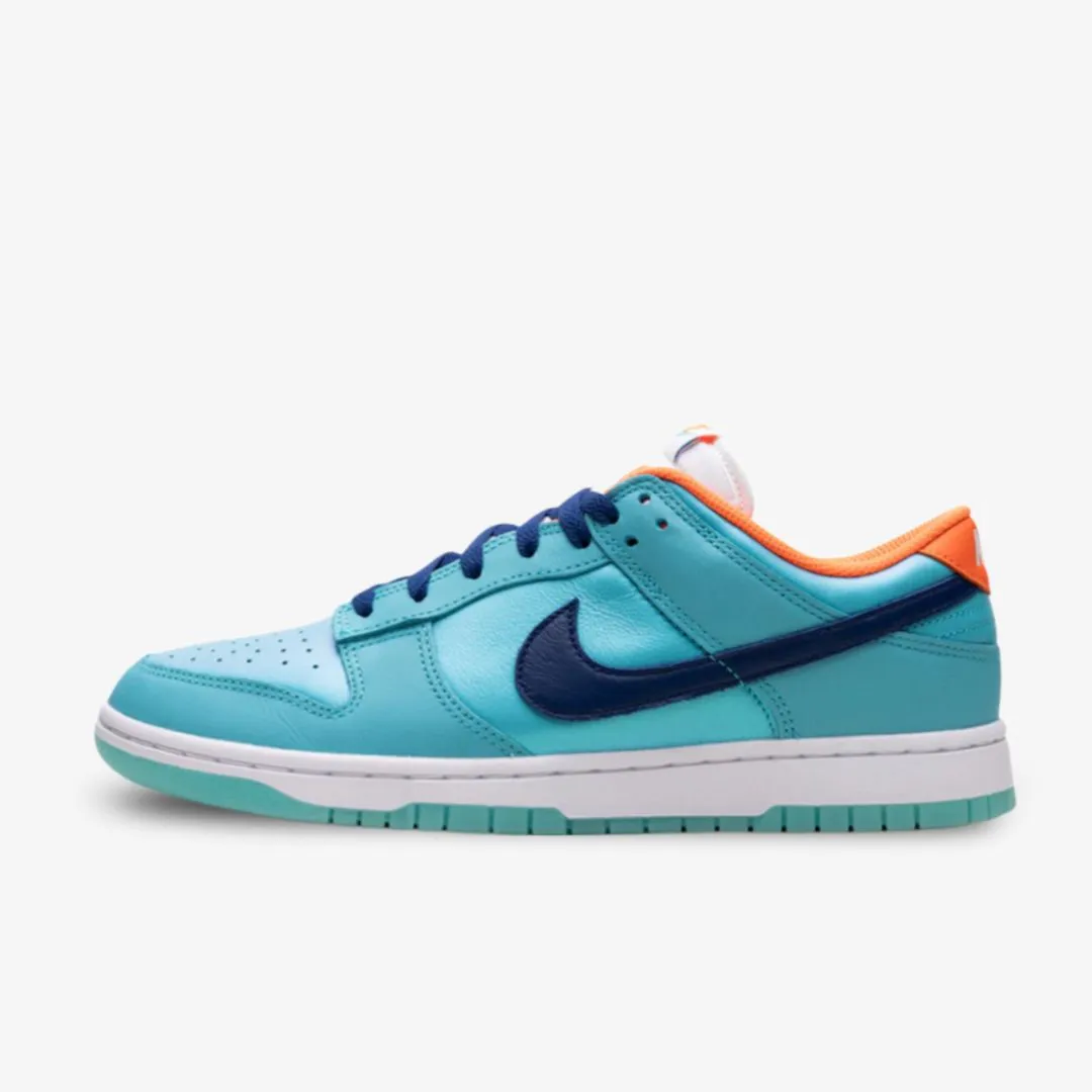(Men's) Nike Dunk Low SE 'Baltic Blue / Total Orange' (2024) HQ1538-416 Quick Pace Support Base