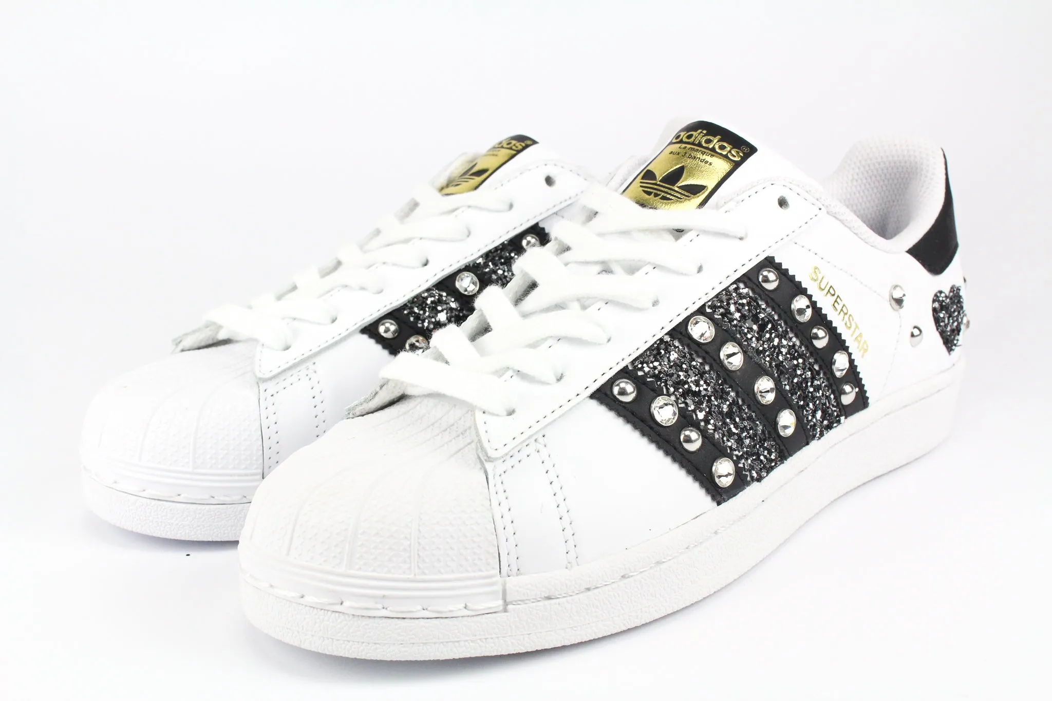 Function Meets Adidas Superstar Strass Cuore Glitter