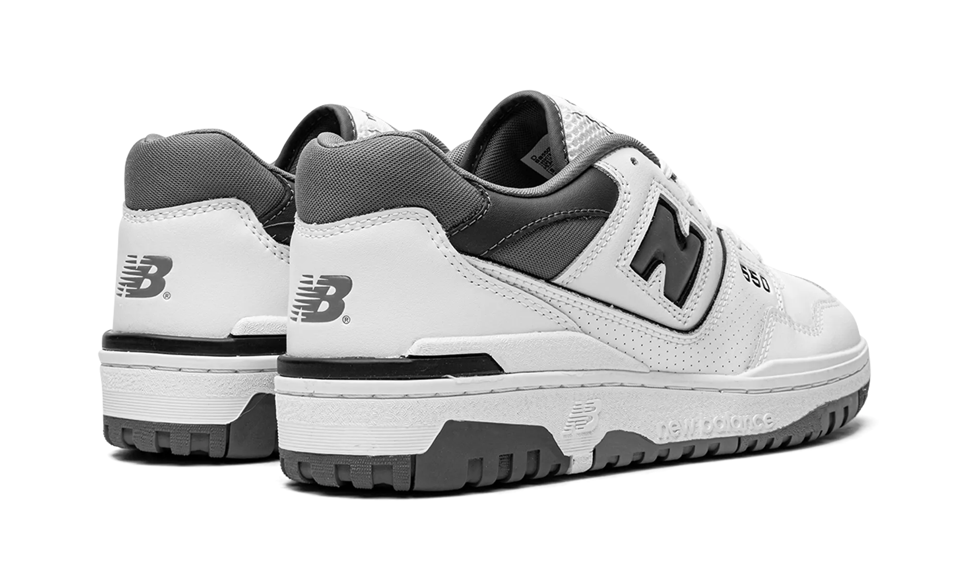 550 "White / Grey" Ice Jog Minimalist Design
