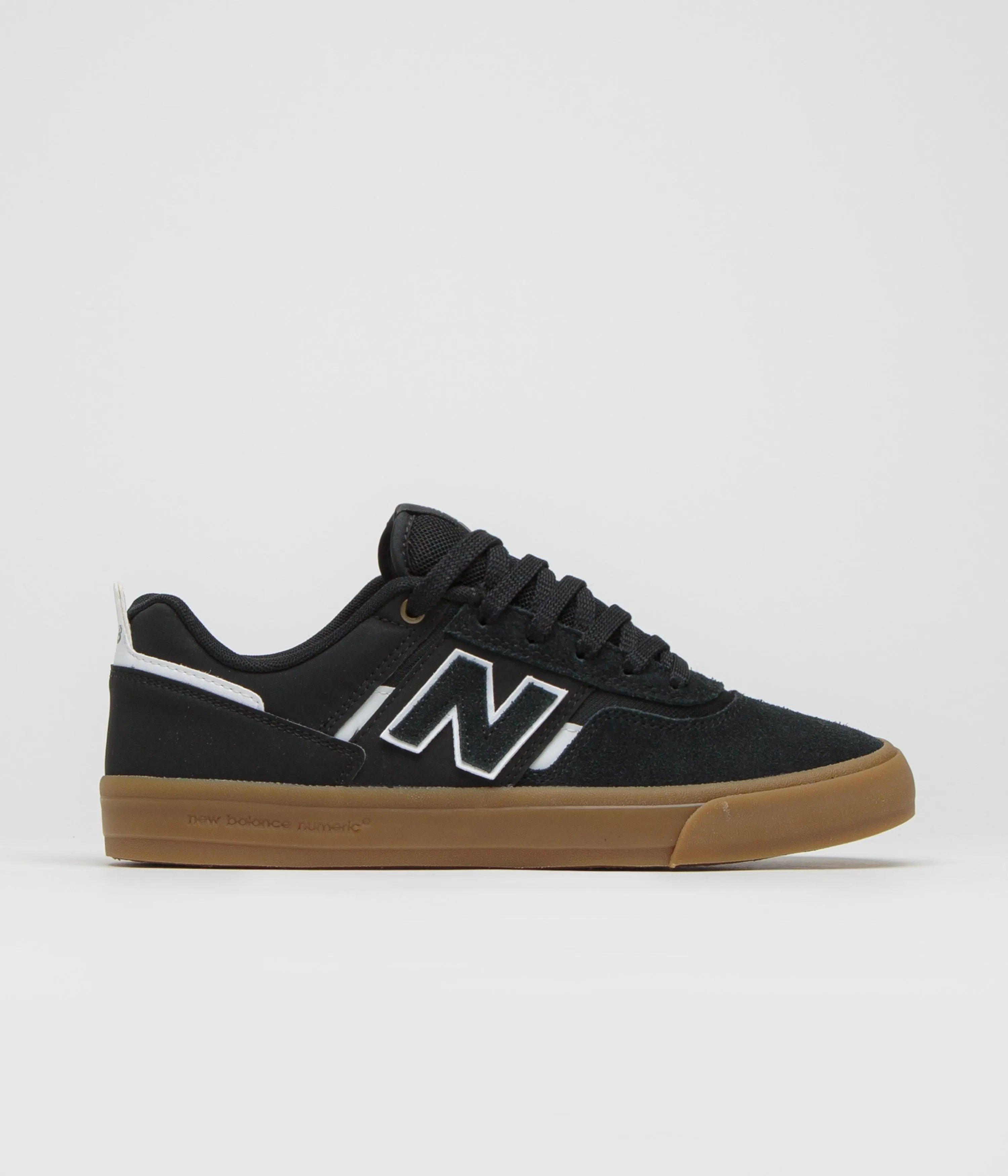 Fire Red quick dry Mesh New Balance Numeric 306 Jamie Foy Shoes - Black / Gum / White