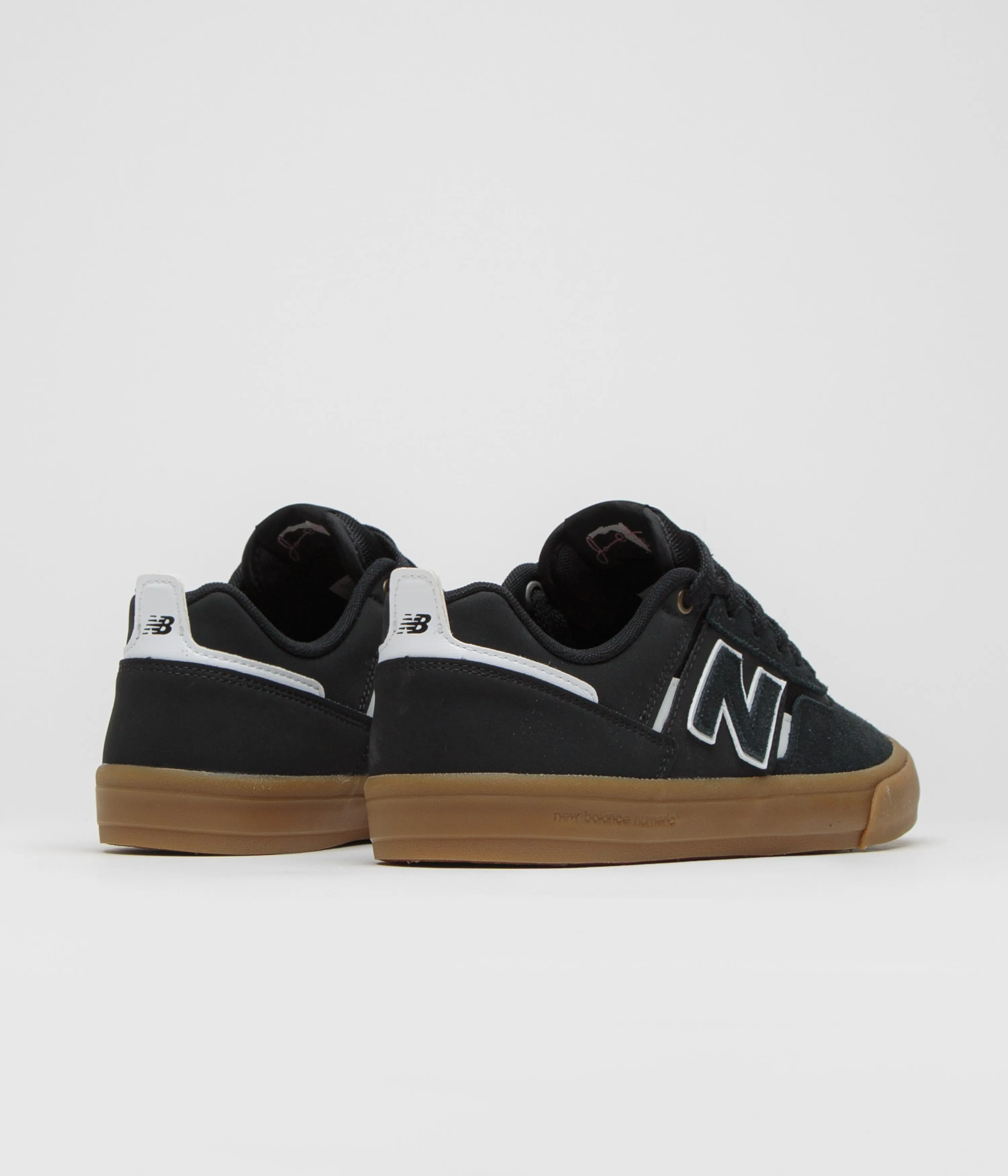 Harbor Mood Mesh New Balance Numeric 306 Jamie Foy Shoes - Black / Gum / White