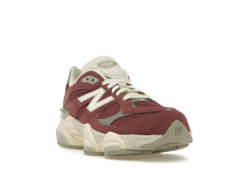New Balance 9060 Washed Burgundy Shiny Tone Flexible Fit