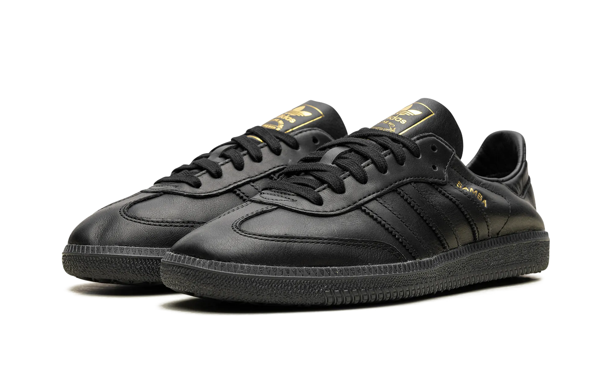 Samba Decon "Black / Gold Metallic" Foot Softness