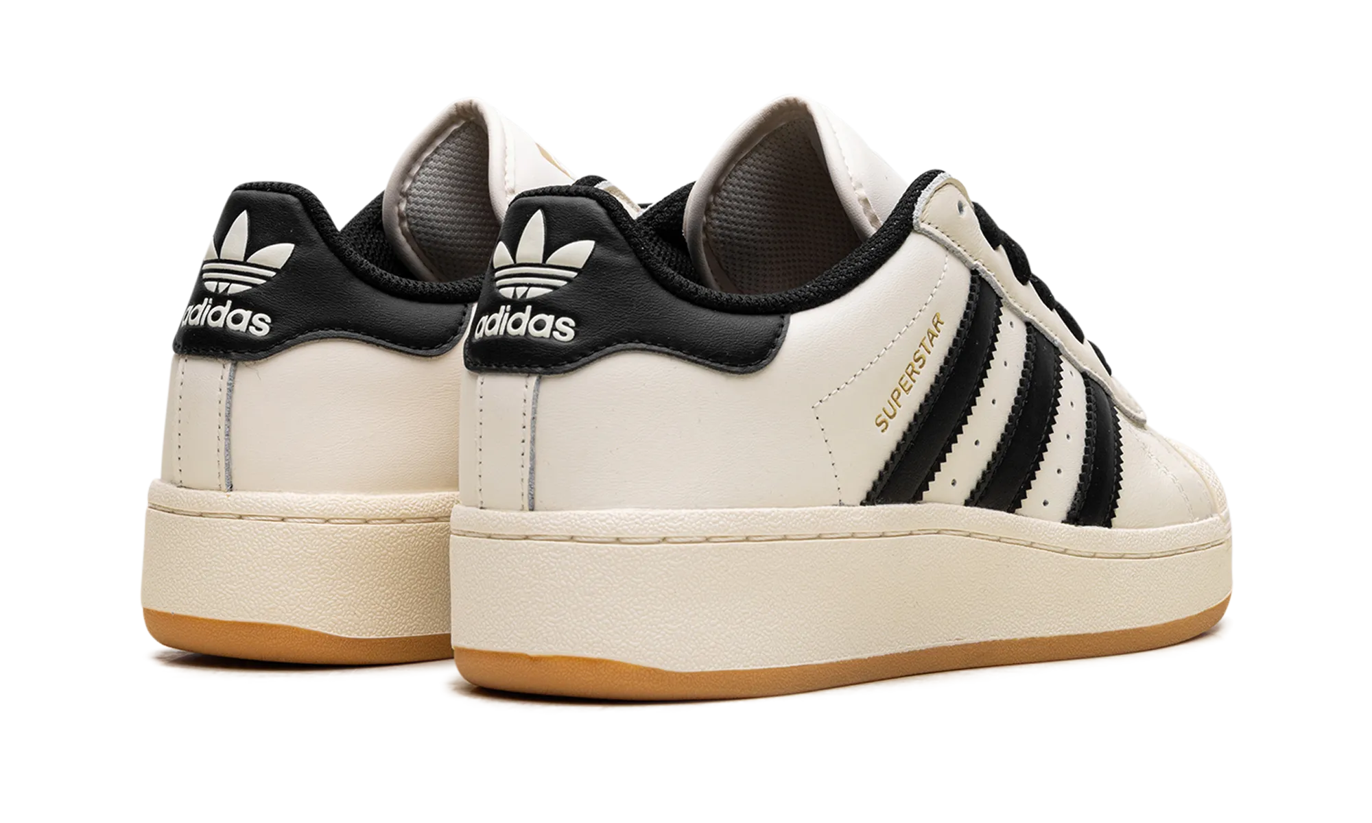 Soft ground Eco Materials Superstar XLG WMNS "Cream White Black Gum"