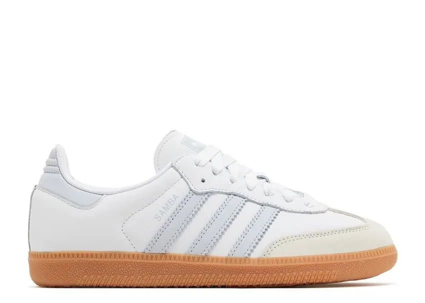 Urban Adventure Smooth Fit Adidas Samba OG White Halo Blue Gum