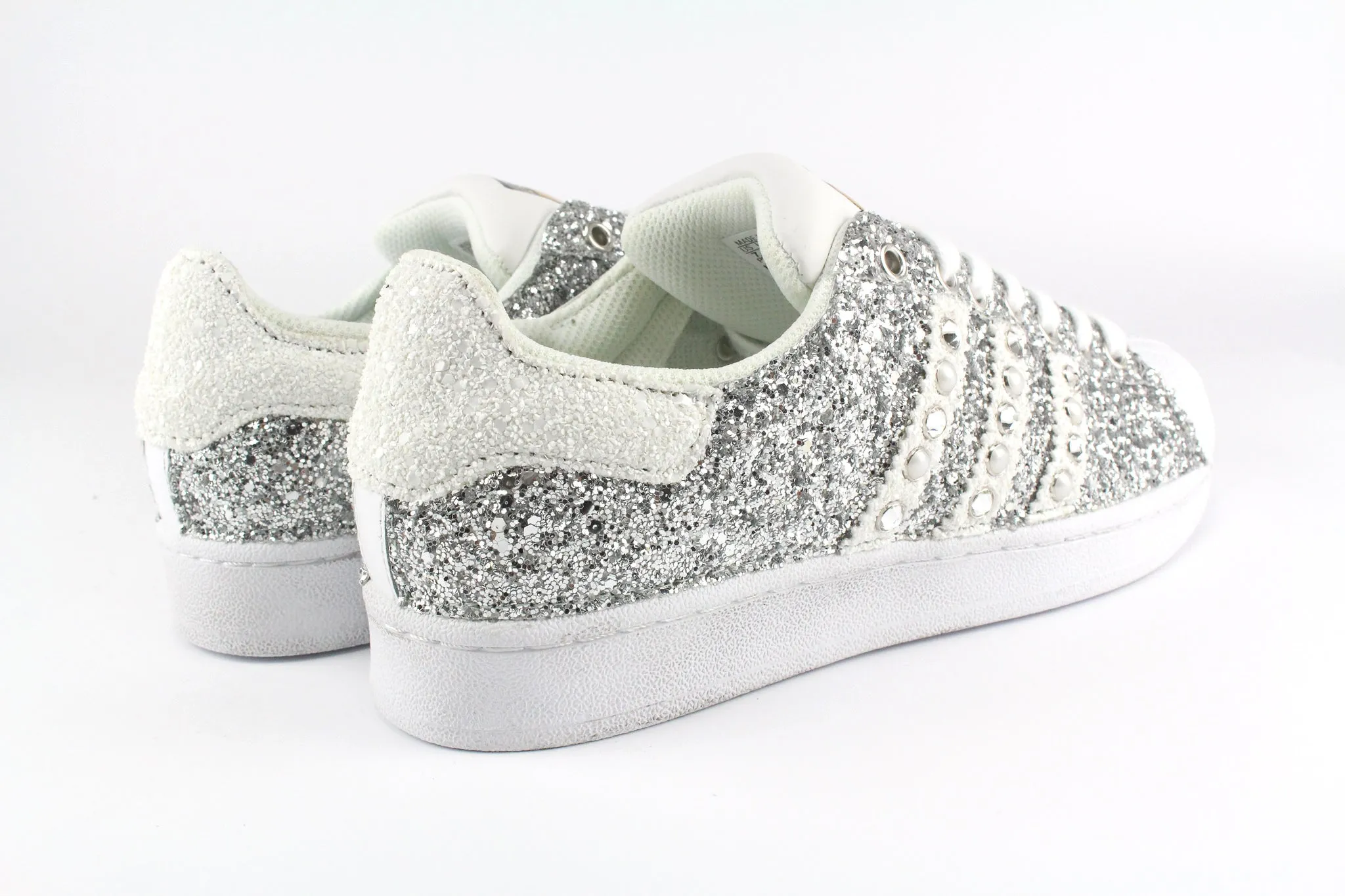 Layered Cushion Adidas Superstar Total Glitter & Strass