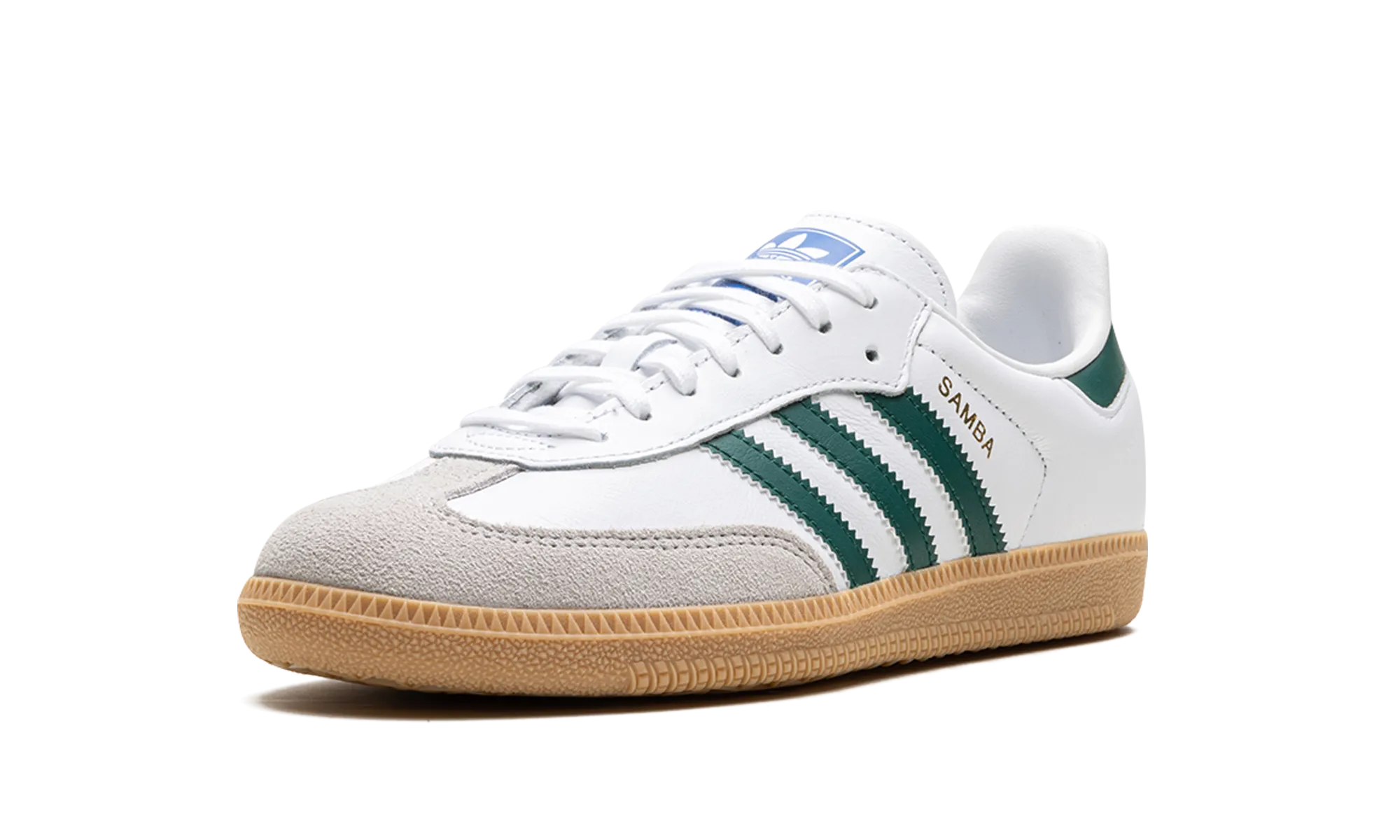 Low key style City Adventure Samba OG GS "White Collegiate Green Gum"
