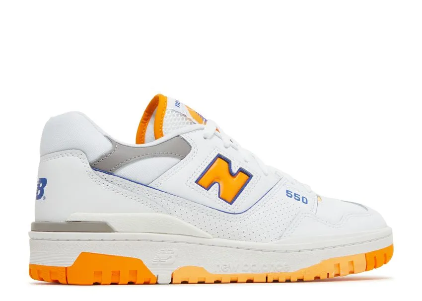 Urban Function Weekend Chill New Balance 550 White Vibrant Orange