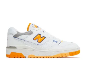 Track Run New Balance 550 White Vibrant Orange