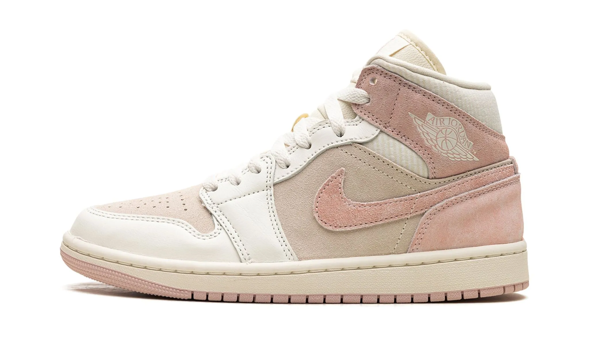 Durable materials Wmns Air Jordan 1 Mid SE 'Seersucker'