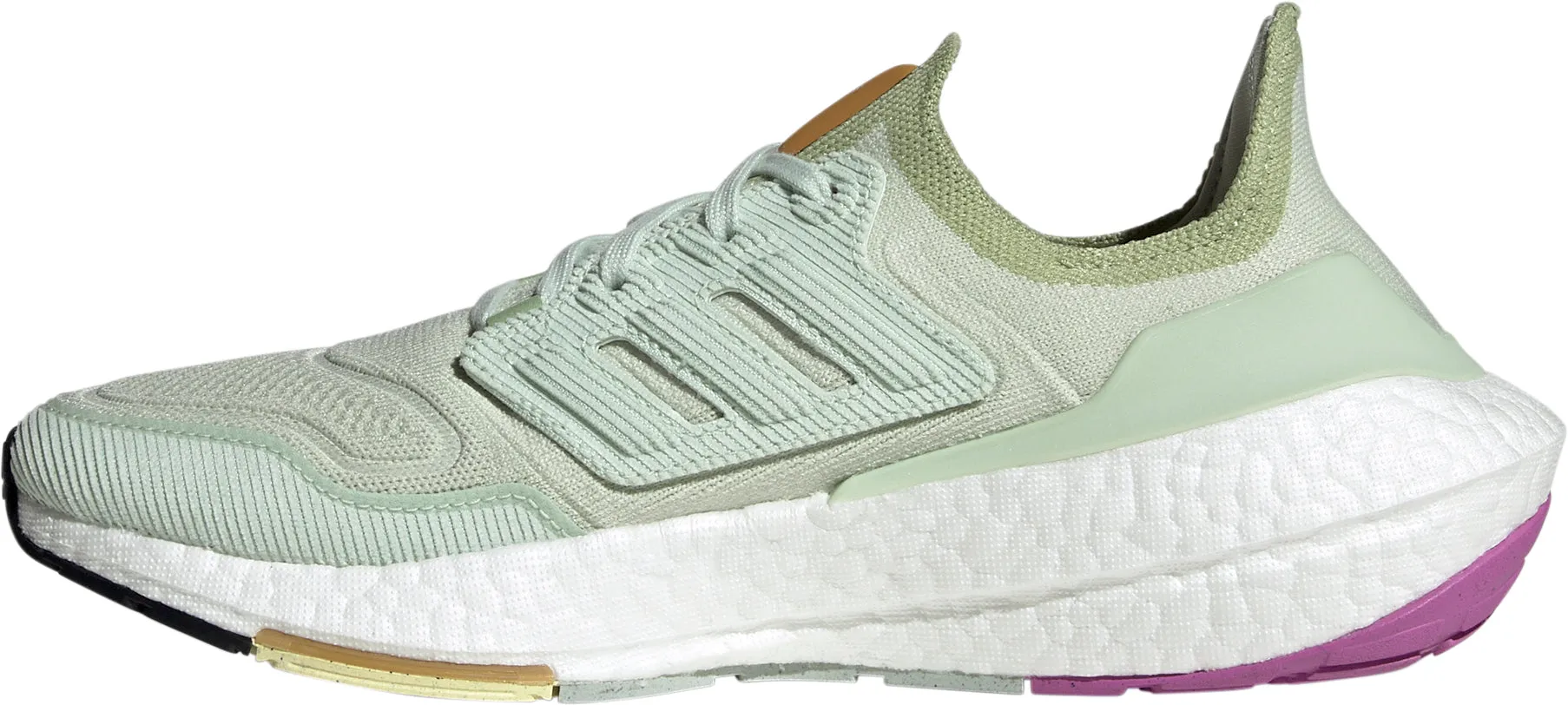 adidas Ultra Boost 22 Womens Running Shoes - Green Stylish Fit