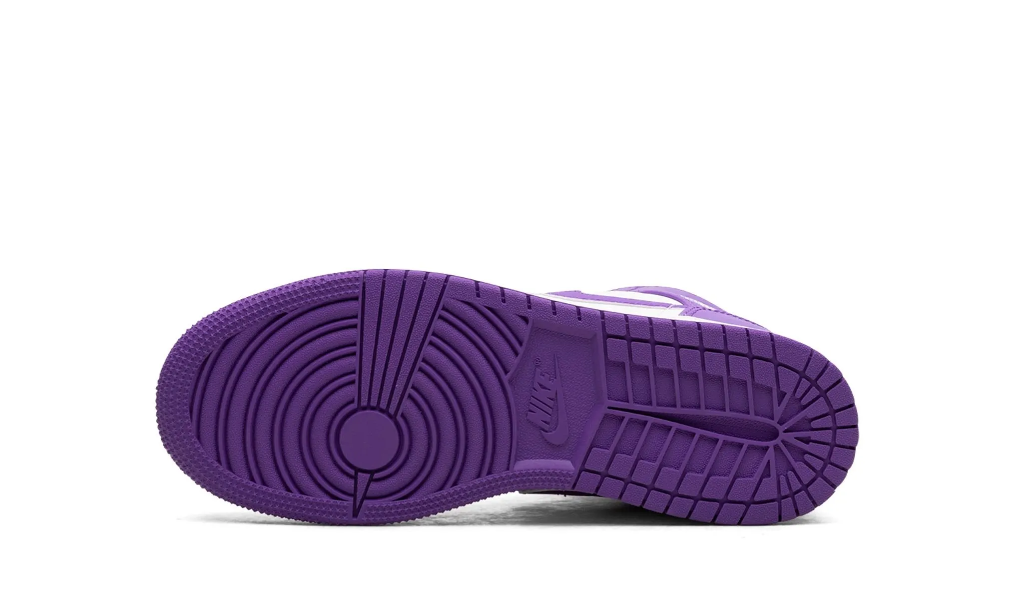 Air Jordan 1 Mid GS 'Purple Venom' Rain Hike Tunnel Trek