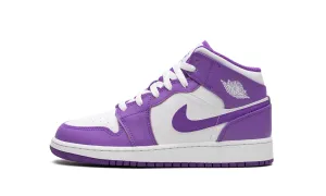 Neutral Colorway Air Jordan 1 Mid GS 'Purple Venom'