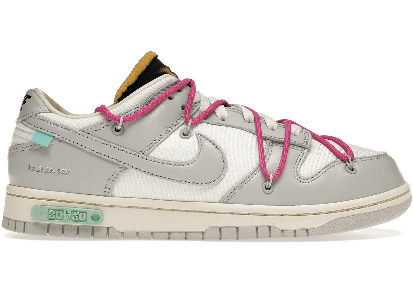 Fall Travel Subtle colors Nike Dunk Low Off-White Lot 30