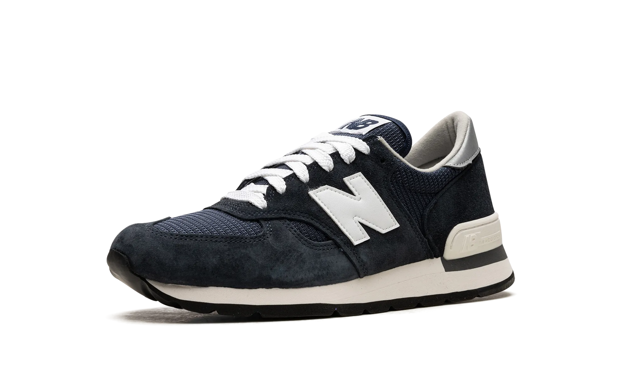 990 v1 "Navy / White" Comfy Walk Print Fun