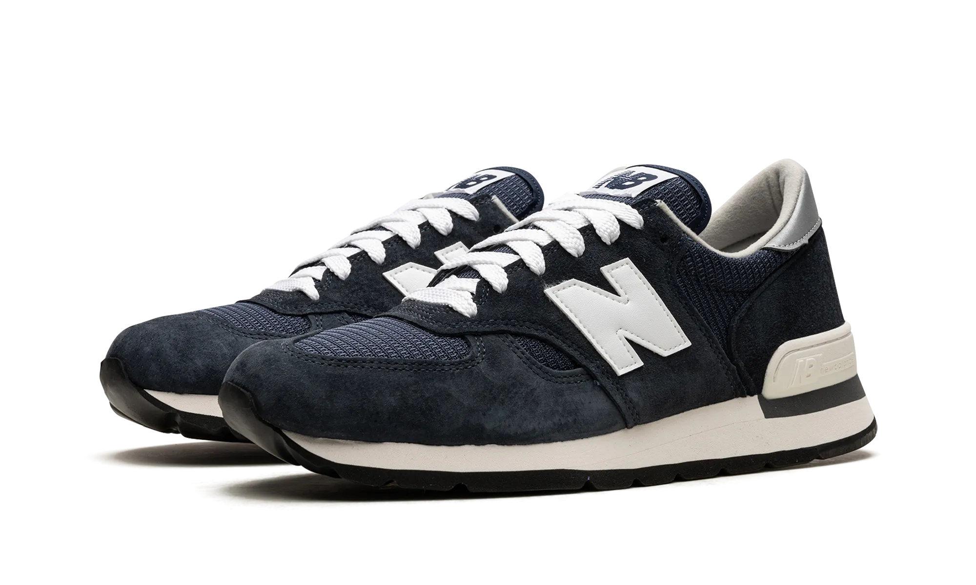 990 v1 "Navy / White" Moon Jog Clean Movement