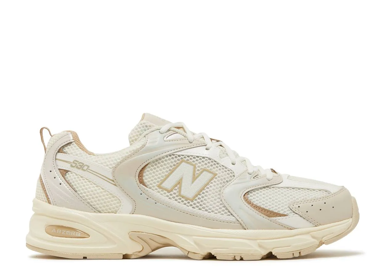 New Balance 530 Beige Angora Zip Free Breathable Linings
