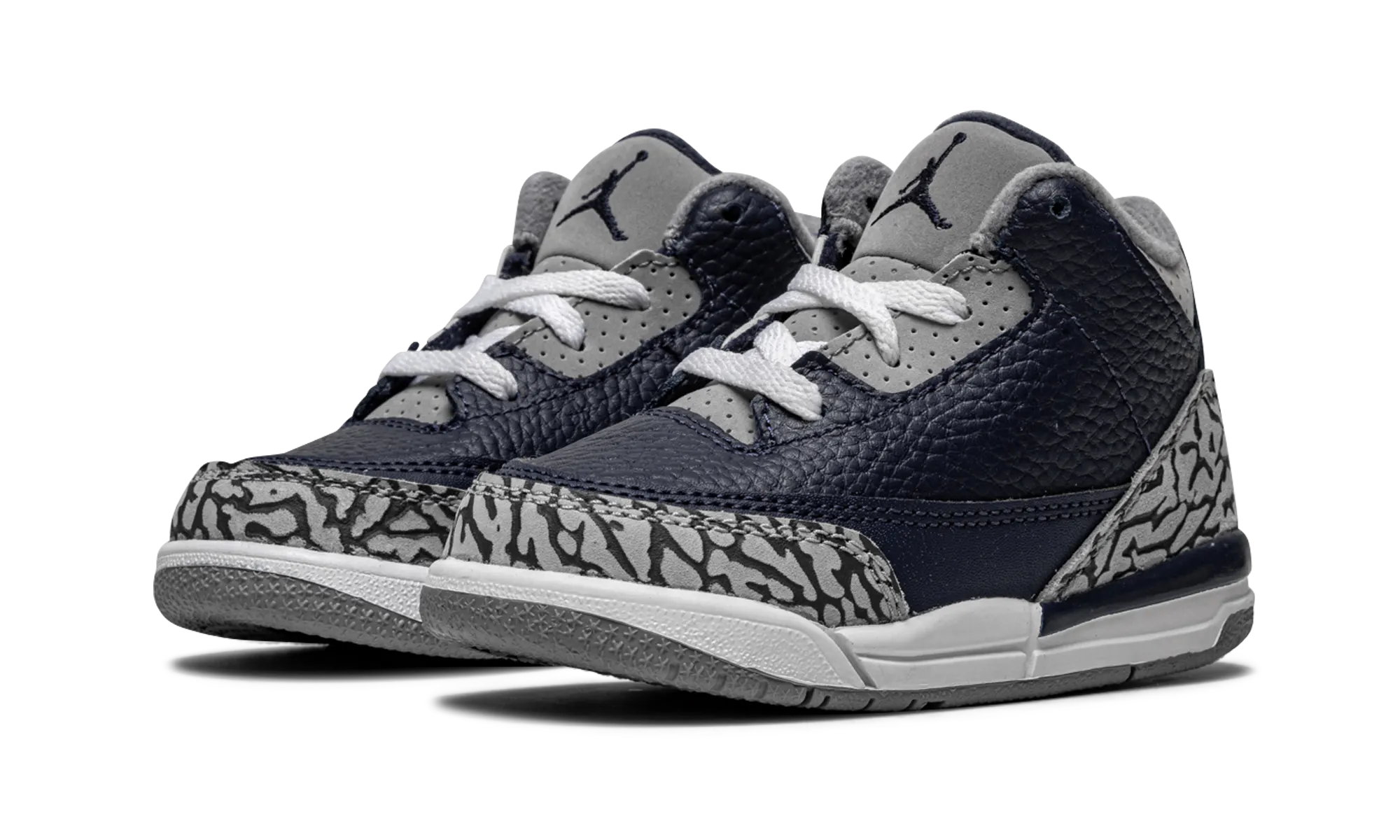 Air Jordan 3 Retro TD "Georgetown" Light Layers Adjustable   fit
