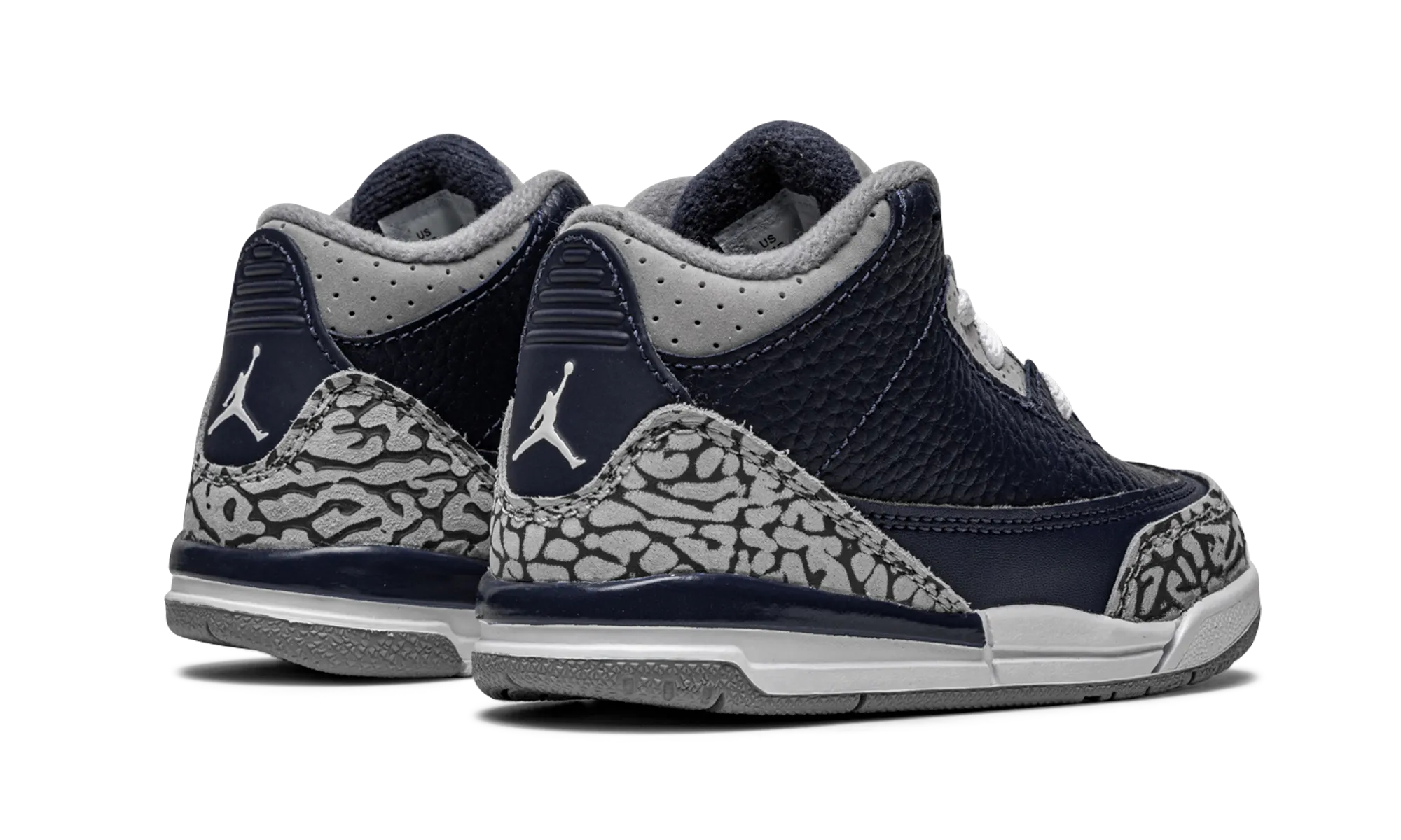 Air Jordan 3 Retro TD "Georgetown" Light Stride Soft Cushioning