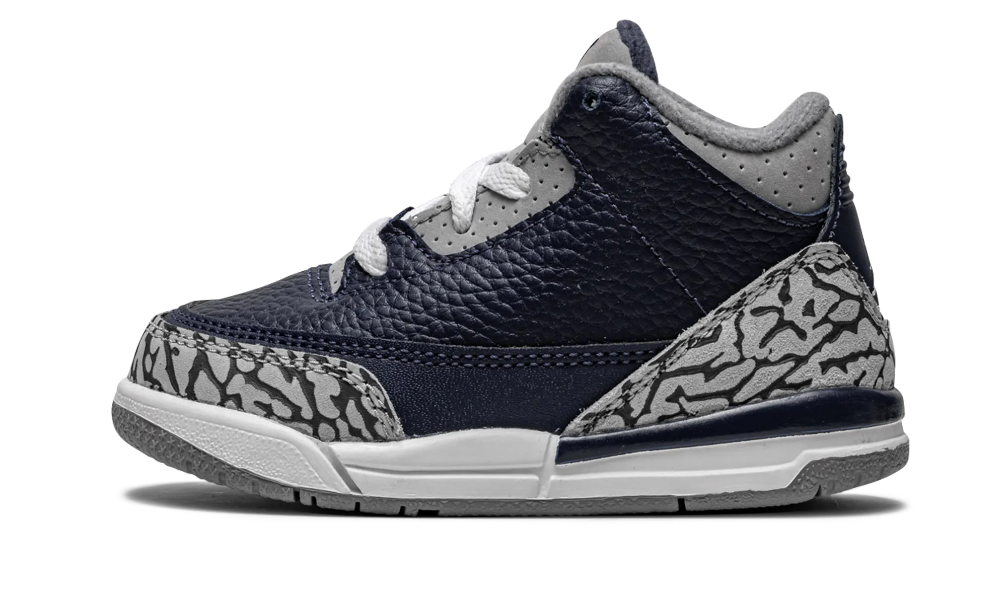 Air Jordan 3 Retro TD "Georgetown" LeatherMaterial