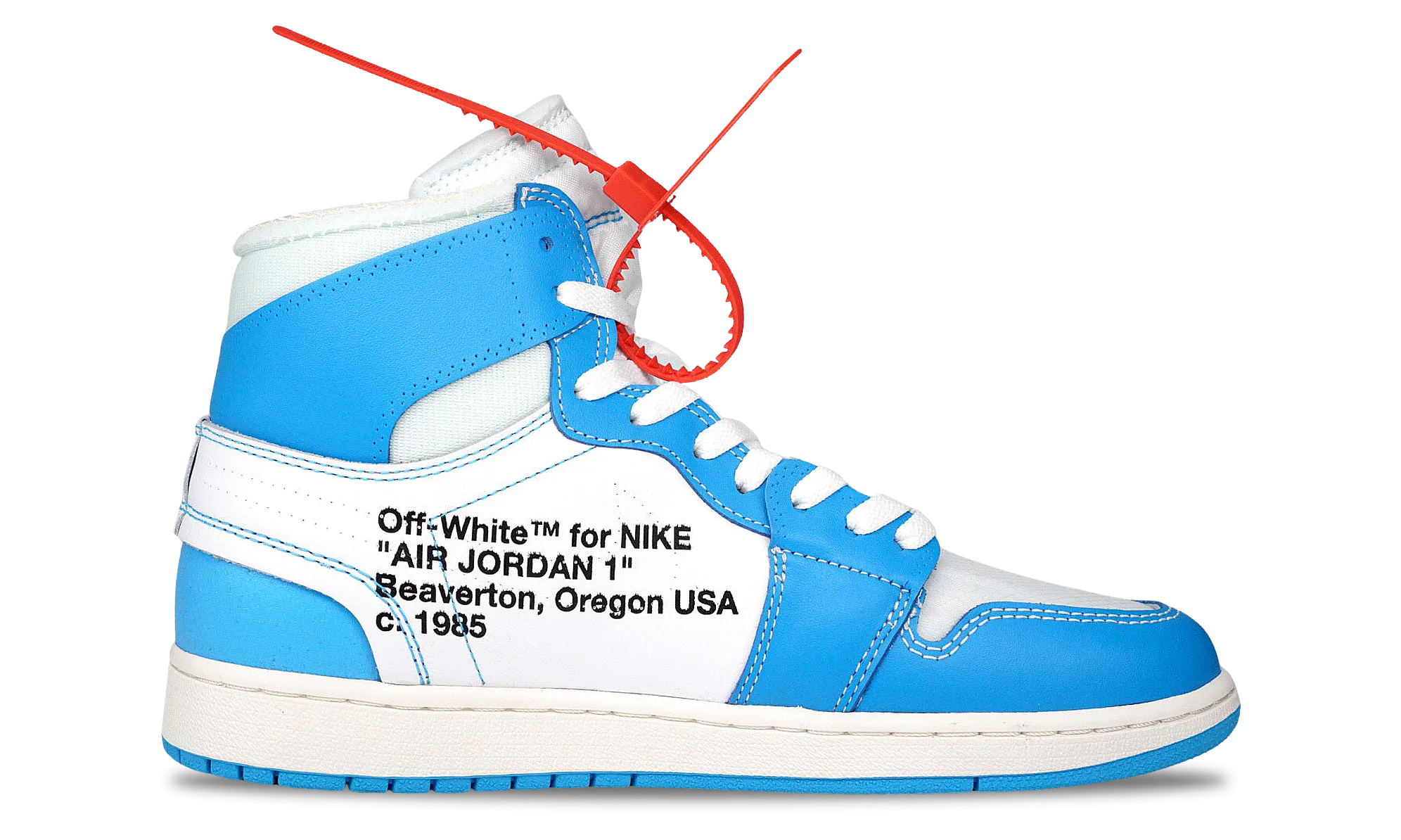 Nike Jordan 1 Retro High OG x OFF-WHITE UNC (AQ0818-148) Men's Size 10-12 Edge Step