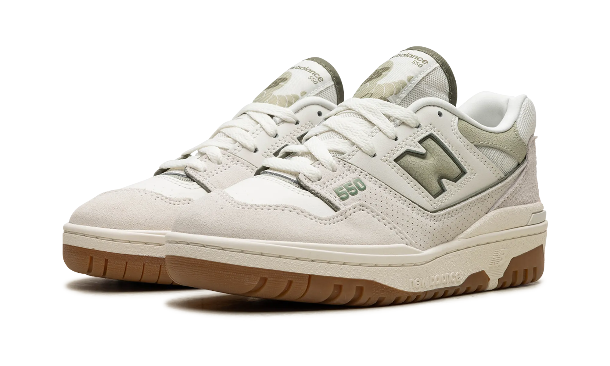 Cushioned Midsole ergonomic 550 Wmns "White Grey"
