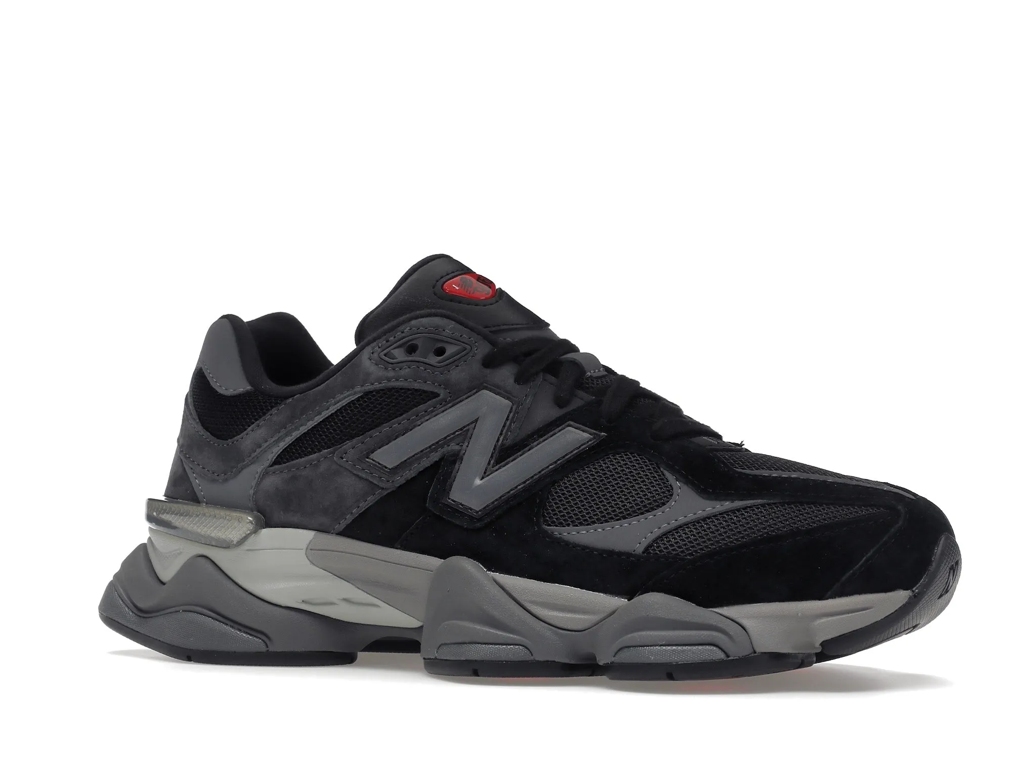 New Balance 9060 Black Castlerock Grey Snow Ride