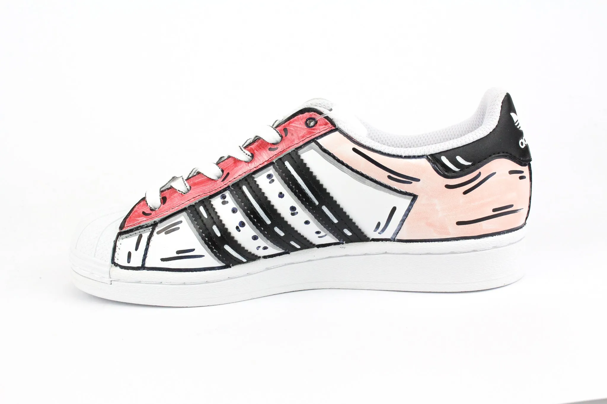 Neutral design Tunnel Walk Adidas Superstar Cartoon Rosa