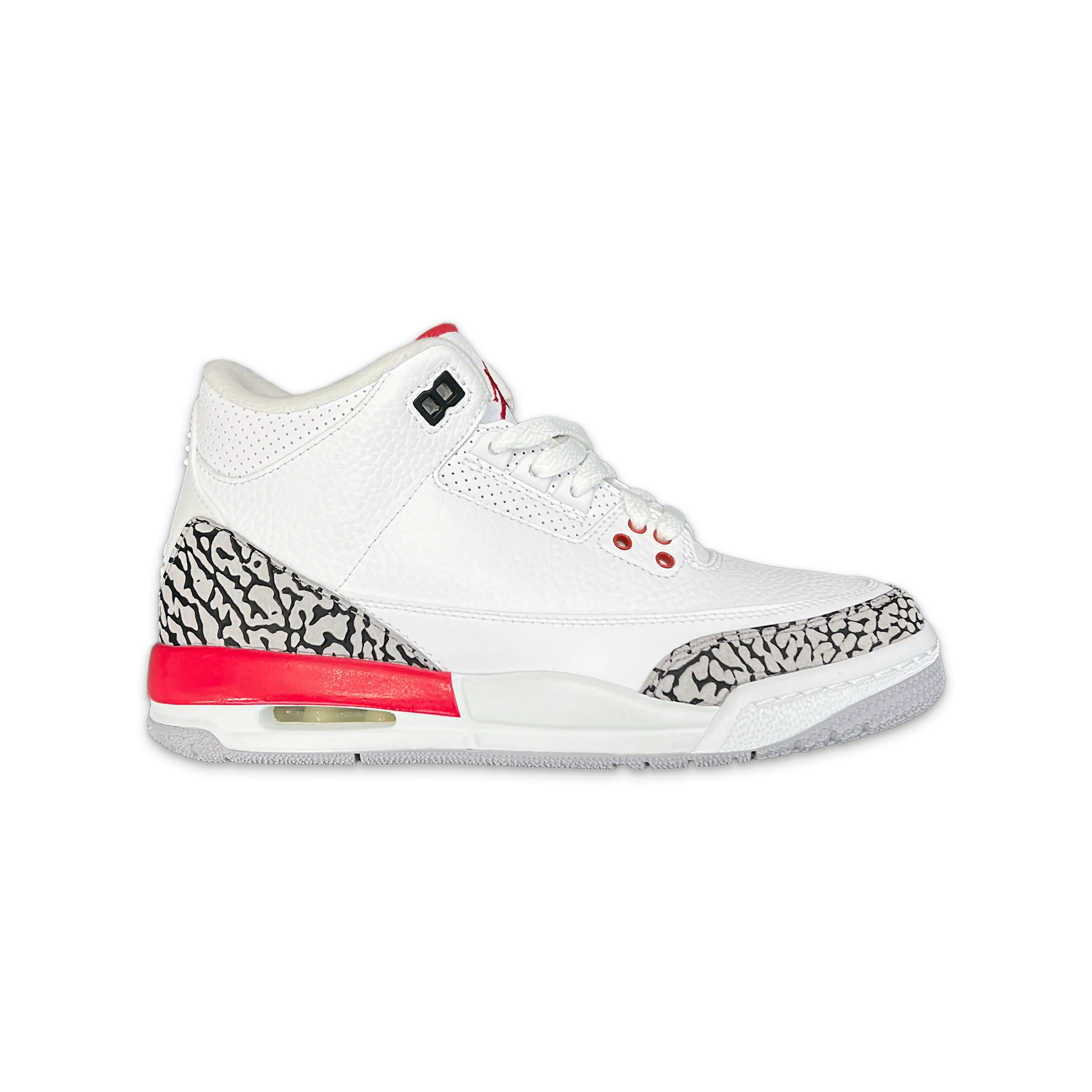 Smooth Surface Air Jordan 3 Retro "Katrina (Hall Of Fame)" (GS)