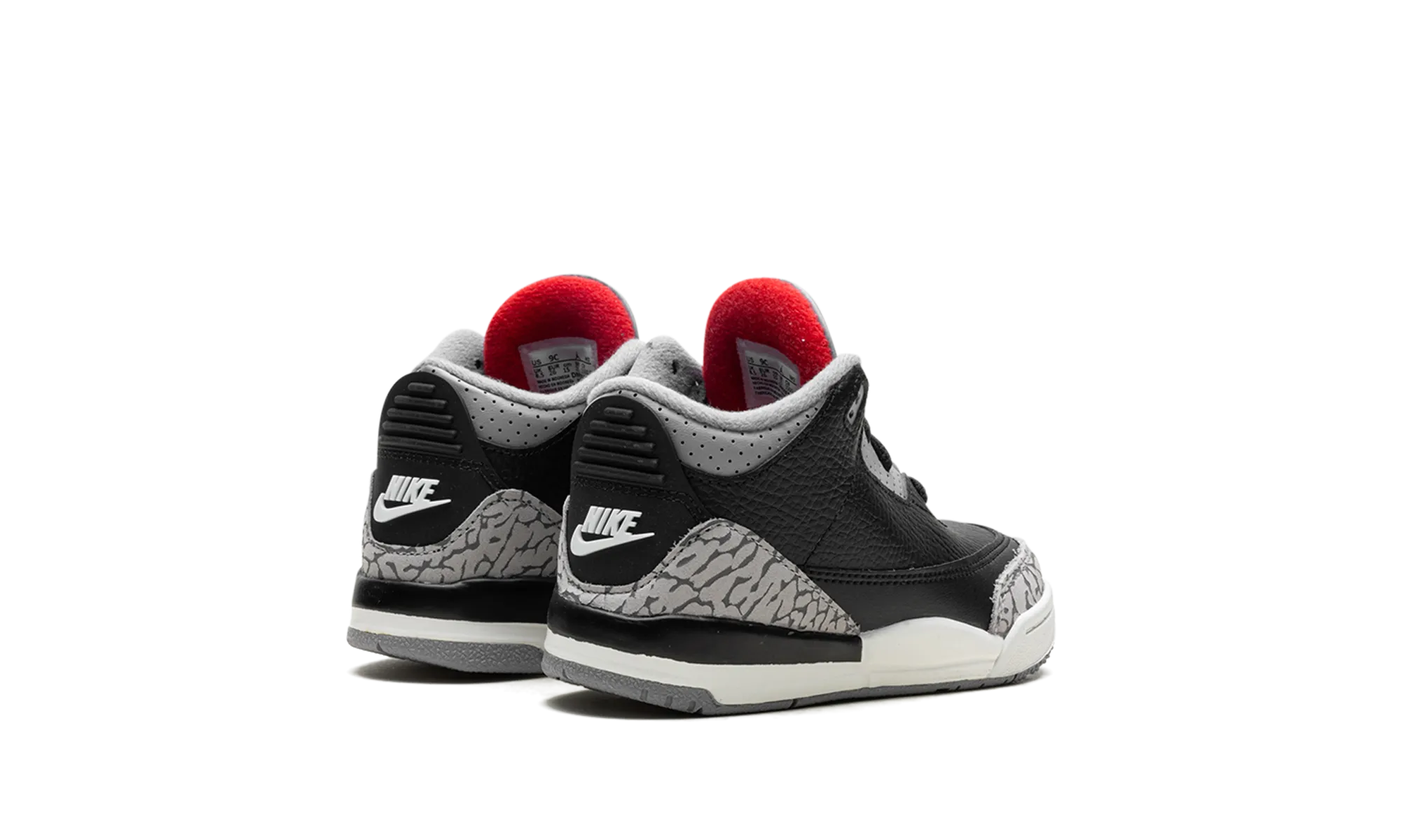 Breathable fabric Air Jordan 3 TD "Black Cement"
