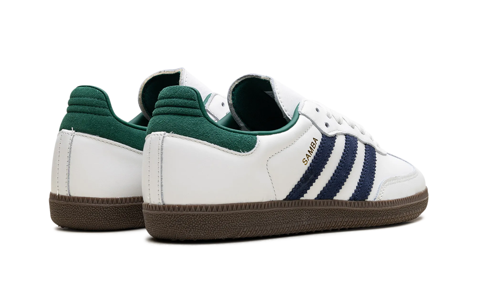 Simple Build Samba OG "Black White Collegiate Green"