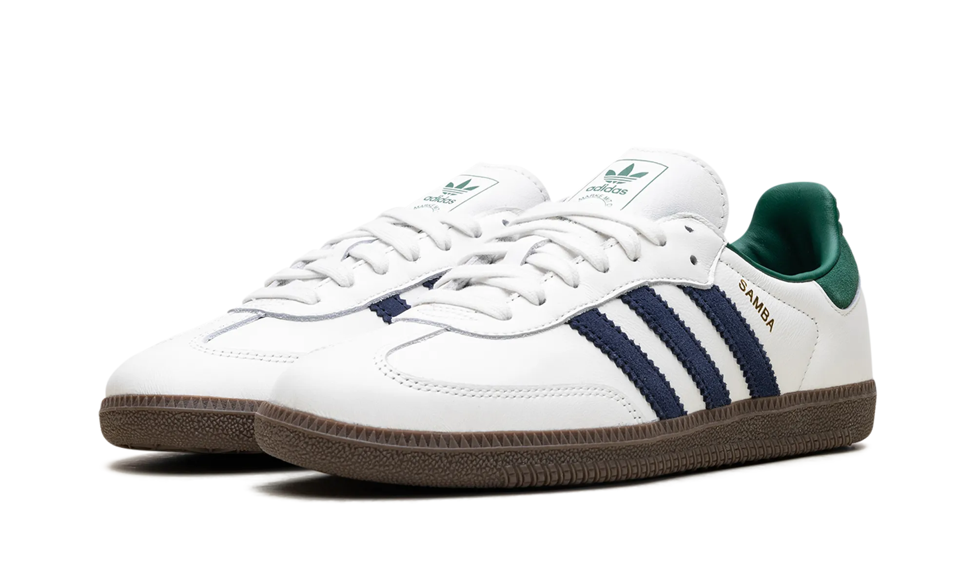 Smart Form Park Walk Samba OG "Black White Collegiate Green"
