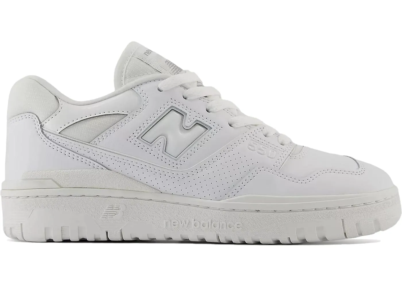 New Balance 550 Triple White (Women's) Fresh Design Heat Proof