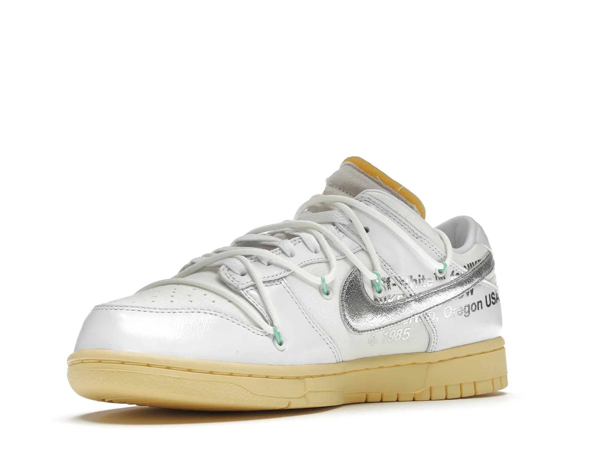 Snack Run Nike Dunk Low Off-White Lot 1