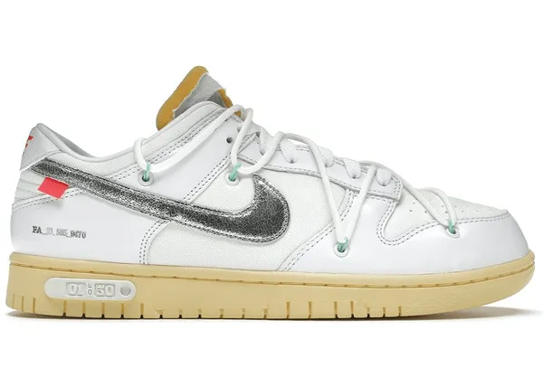 Cool Streetwear Nike Dunk Low Off-White Lot 1