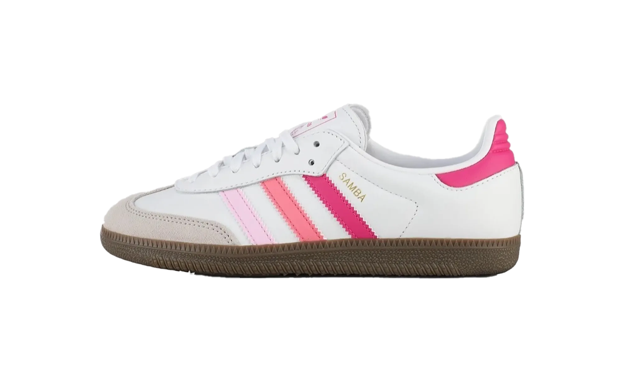 Comfort Driven Slip-Resistant Shoes Samba OG GS "White Orchid Fusion"