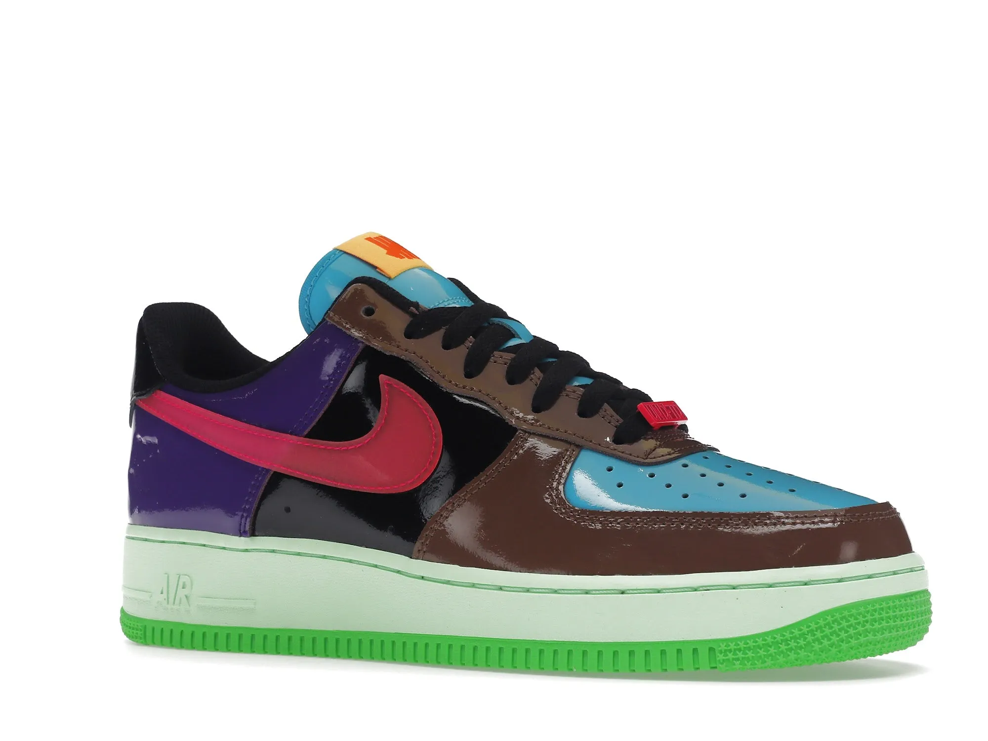 Park Hike Nike Air Force 1 Low SP Undefeated Multi-Patent Pink Prime