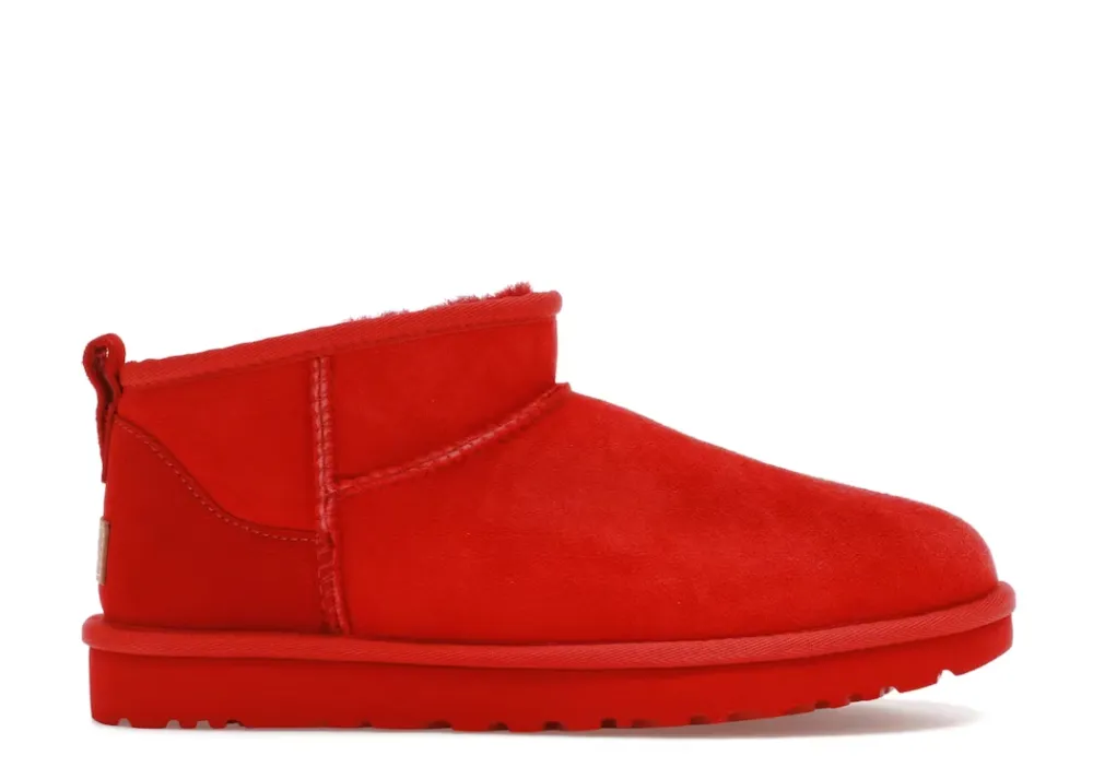 UGG Classic Ultra Mini Boot Samba Red Test Hike Stylish Form