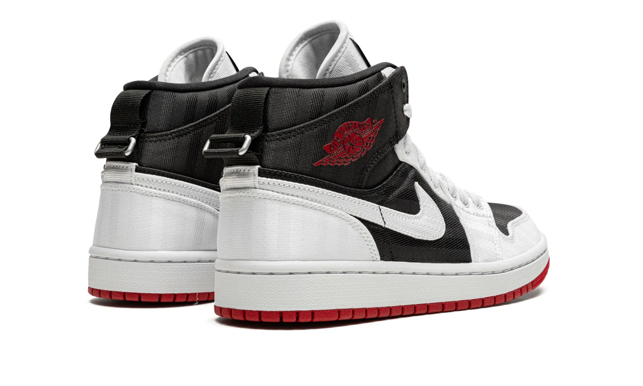 Step Stability MoistureWicking Wmns Air Jordan 1 Mid SE Utility White Black Gym Red