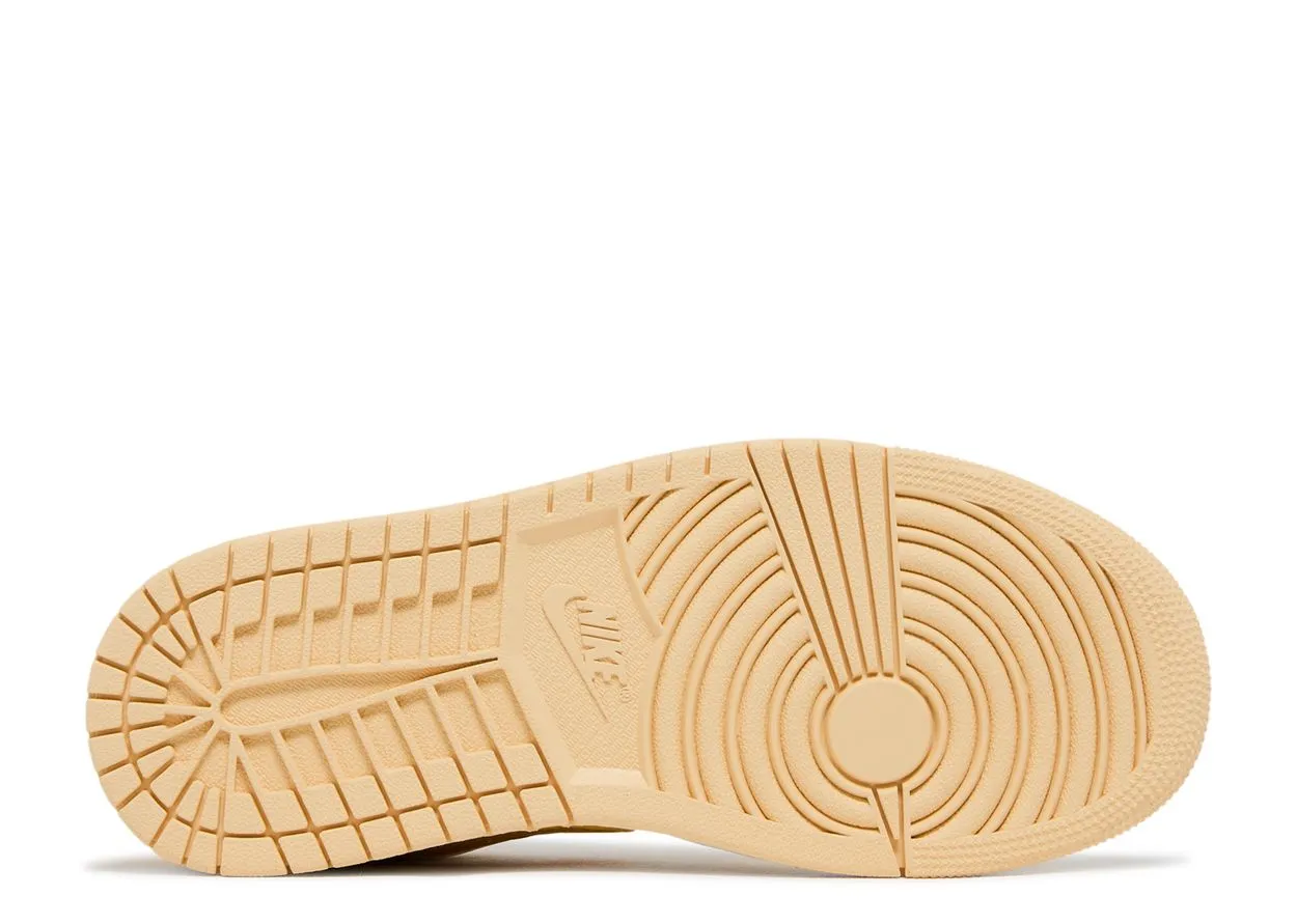 Stream Step Lightweight Design Air Jordan 1 Low Sail Yellow Ochre