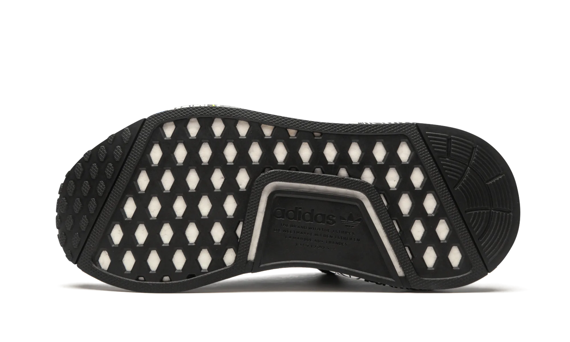 NMD_R1 J "Black Graffiti" Refined Mood Slip Off