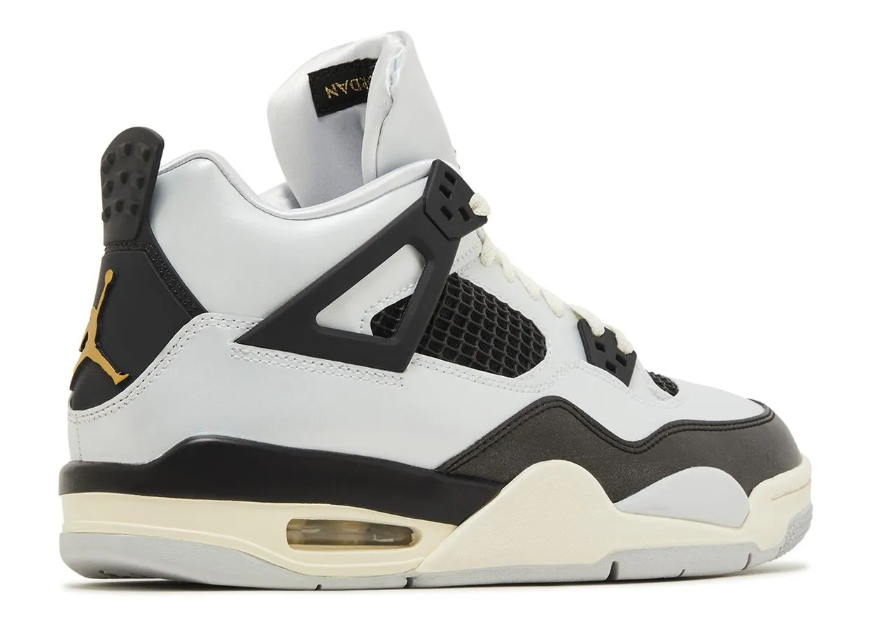 Smooth Feel Comfortable Feeling Air Jordan 4 Retro Platinum Gold