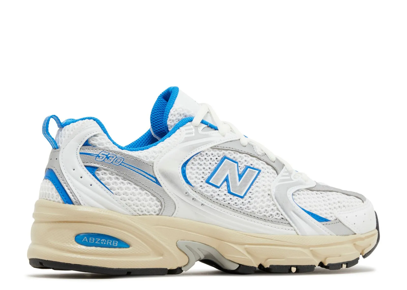 Office Friendly New Balance 530 White Blue Oasis
