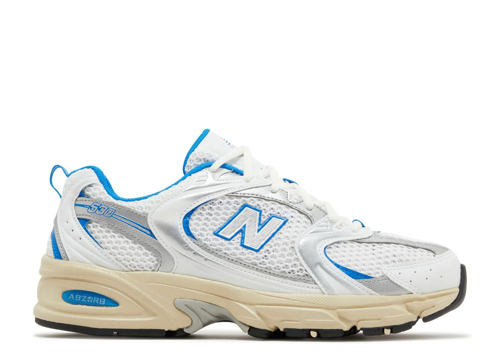 New Balance 530 White Blue Oasis Fast Slip